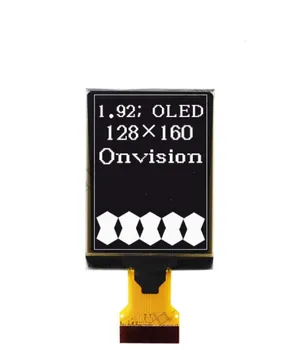1.92 hüvelykes OLED kijelző 128x160 mátrix LCD HD ipari OLED SH1108 vezető