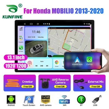 13.1 hüvelyk autórádió Honda MOBILIO 2013-2020 Autós DVD-GPS-Navigációs Sztereó Carplay 2 Din Központi Multimédia Android Auto