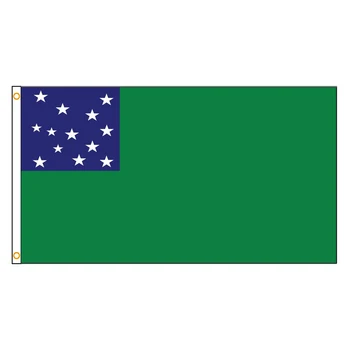90x150cm zöld hegyi zászló dekoráció