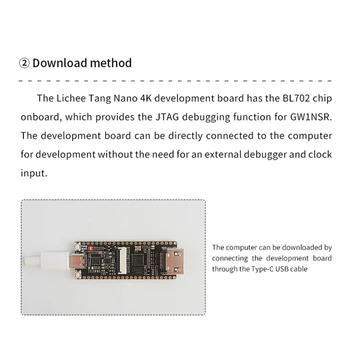 A Sipeed Lichee Tang Nano 4K Fejlesztési Tanács Gowin Minimalista FPGA Gól, HDMI-Kompatibilis Tábla Csere Alkatrészek