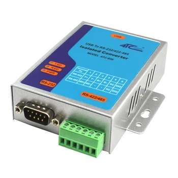 ATC-850 rs232, hogy rs485/422 ipari minőségű aktív nagysebességű fotoelektromos elszigeteltség USB-soros átalakító