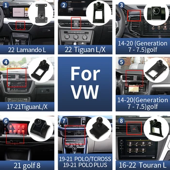 Autó, Telefon tulajdonosa Állvány iPhone 14 13 Pro Max 360 Rotációs Levegő Vent Mount Autó Klip Alap Támogatást Okostelefon Automobilt VW
