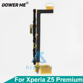 Dower Nekem Power On/Off Kötet Kamera Gombot Vibrátor Flex Kábel Sony Z5 Prémium Z5P Plusz 5.5