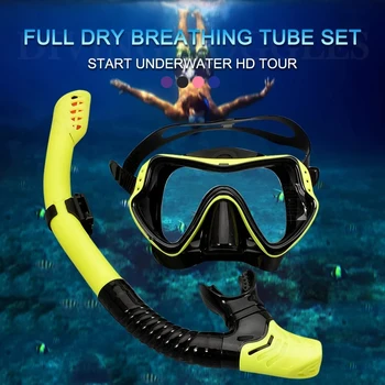Felnőtt Snorkeling Szemüveg Maszk Hordozható Anti-Szivárgás Úszás Maszk Búvár Felszerelés