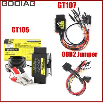 GODIAG GT107 DSG Sebességváltó Adatok olvasási/Írási Adapter DQ250, DQ200, VL381, VL300, DQ500, DL501 Plusz Teljes OBD2 Protokollt Jumper