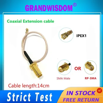 GWS 5db koaxiális SMA férfi nő Hosszabbító kábel kábel U. FL Csatlakozó RF Pigtail Ugró PCI Kártya SMA Jack IPX1 RG178