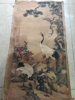 Kínai Régi kalligráfia festmény 