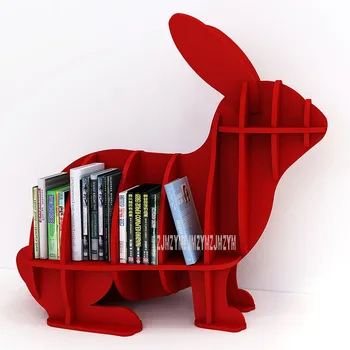 L Kreatív Állat alakú Nyúl Könyvespolc Gyerekek Óvodai Bútorok a Gyermekek Könyvespolc Rack lakberendezési Emelet Díszek
