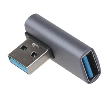 USB-USB EGY Adapter USB-Női-USB Férfi Könyök Átalakító Laptop, Tablet