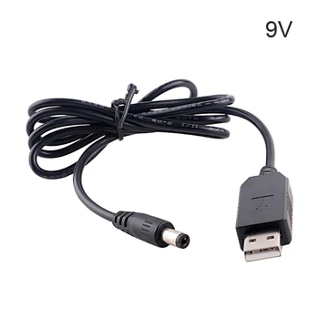 USB Átalakító Kábel USB-DC5.5x2.1mm Teljesítmény Szabályozó Töltő kábel Kábel Emlékeztető, hogy 5V/9V12V Töltő Kábel