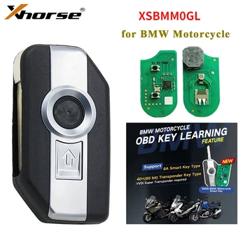 Xhorse XSBMM0GL VVDI XM38 Intelligens Kulcs Támogatás 8A Intelligens Kulcs, illetve 4D 80 Kicsit Transzponder Kulcs Típusa BMW Motorkerékpár