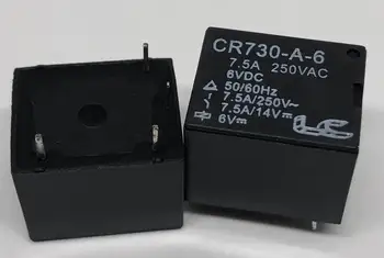 Új CR730-A-6 ; CR731-EGY-12 ; (T73-1A-6V/12V) Relé 4pins