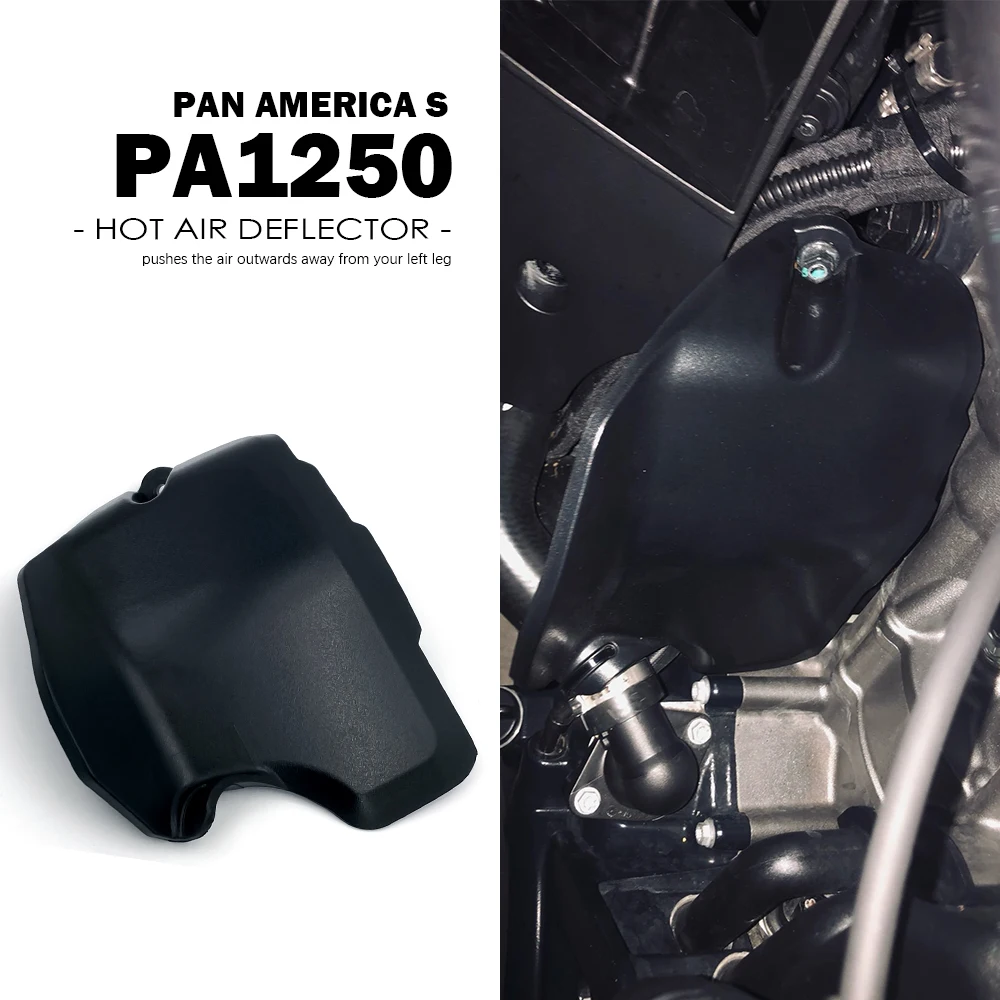 Pán-Amerika 1250 Kiegészítők, Motor Forró Levegő Terelőlap PA1250 S RA1250 PA 2021-2022 Anti-Forró Fedezze ABS Műanyag Fekete